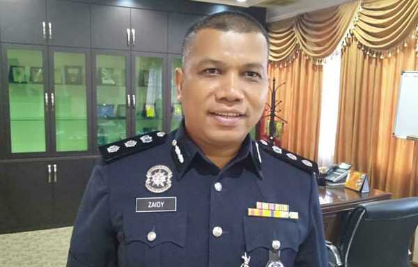 File photo of Kuala Muda district police chief ACP Zaidy Che Hassan.