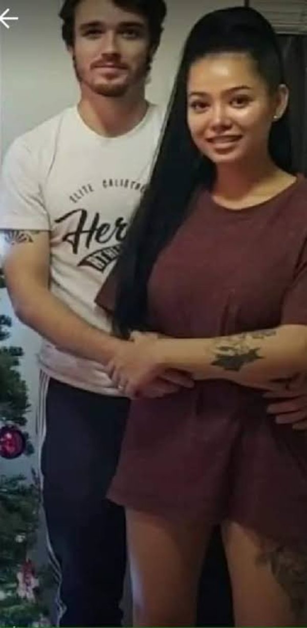 Bella Poarch and her husband, Tyler Poarch.