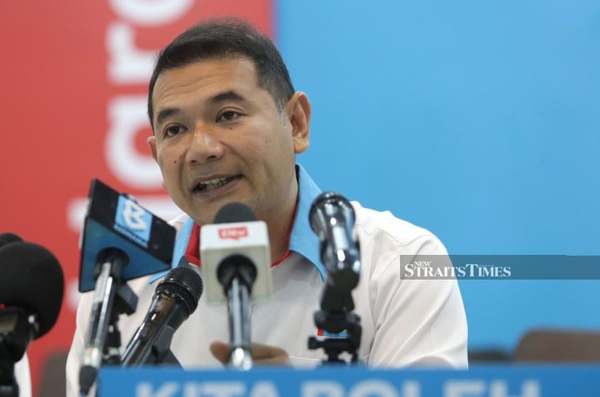 PKR deputy president and Pandan candidate Rafizi Ramli.