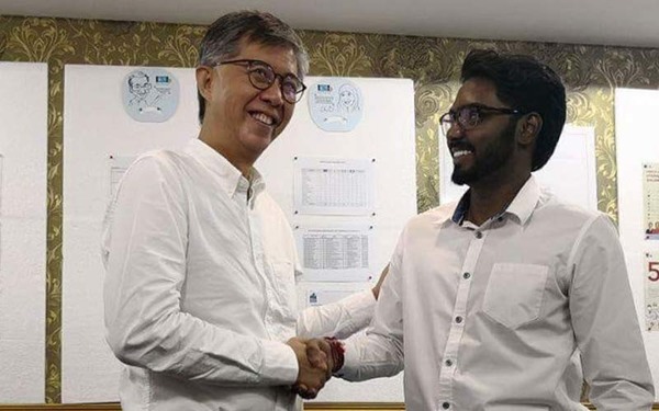 Tian Chua and Prabakaran.