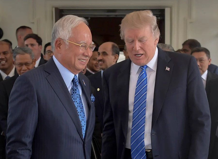 Un rapport américain indique que Najib a dépensé 1,18 million de RM dans l’un des hôtels de Trump lorsqu’il était Premier ministre en 2017