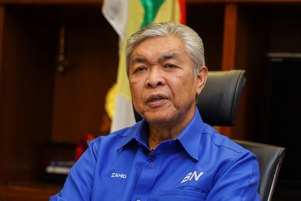 Datuk Seri Dr Ahmad Zahid Hamidi.