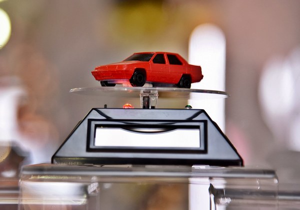 A model of the prospective Proton Saga Hot Wheels toy.