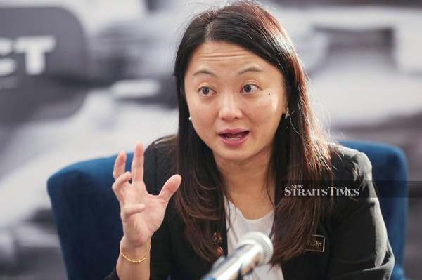 Sports Minister Hannah Yeoh.