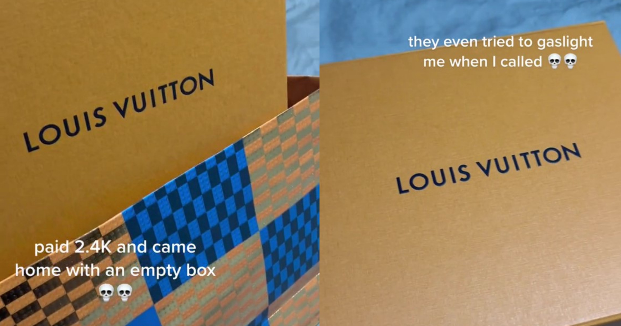 Singapore woman says she came home to empty Louis Vuitton box due
