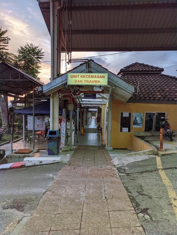 Kampar Hospital emergency and trauma unit.