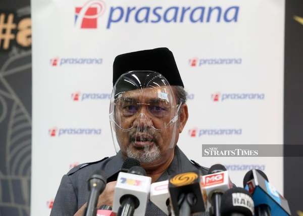 Former Prasarana non-executive chairman Datuk Seri Tajuddin Abdul Rahman.