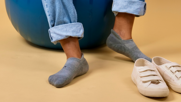 Low-Cut Bamboo Charcoal socks.