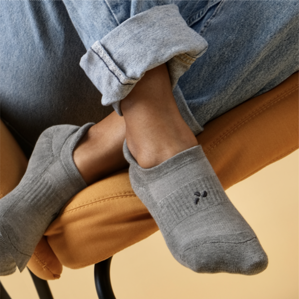 Low-Cut Bamboo Charcoal socks.