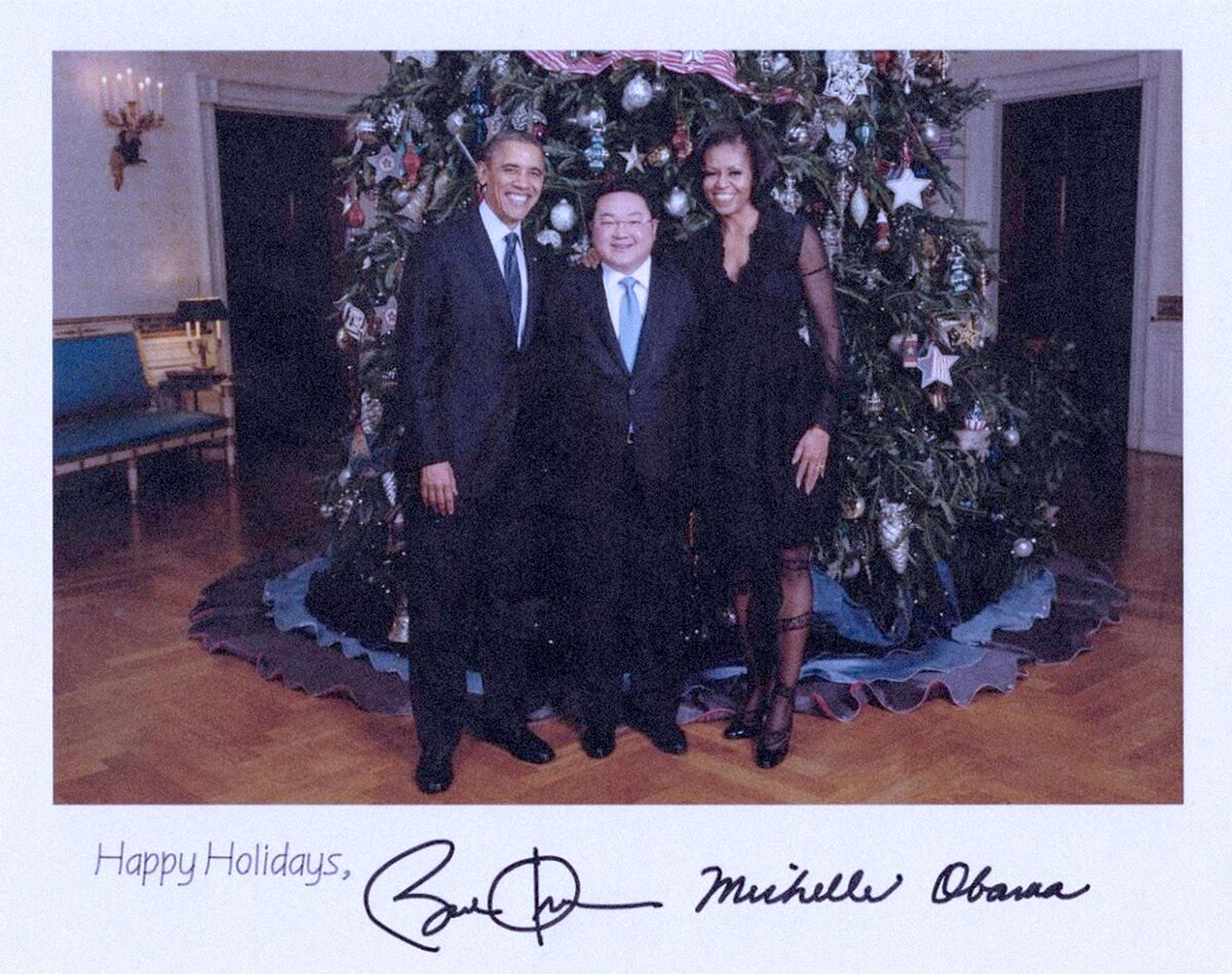 Jho Low Paid RM89 Million For A Photo With The Obamas