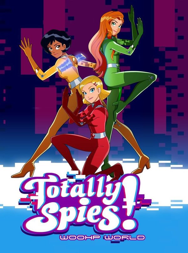 Official poster for the reboot of 'Totally Spies!' (Season 7).