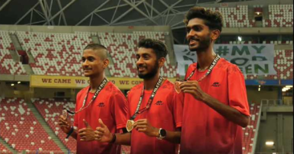 From left to right: Ikbolasen Kamal Hussain, S Poo Vasanthan, and Daren James Nair.