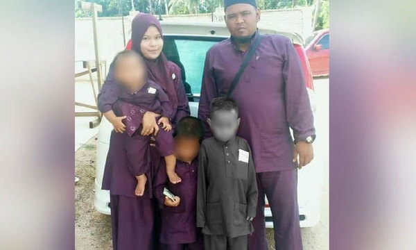 Late Muhamad Syamil Aqil and his family.