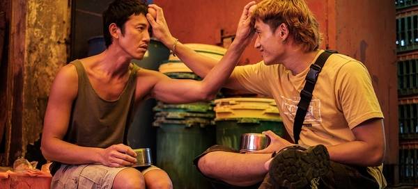 The leads of 'Abang Adik':  Jack Tan (right) and Wu Kang Ren (left).