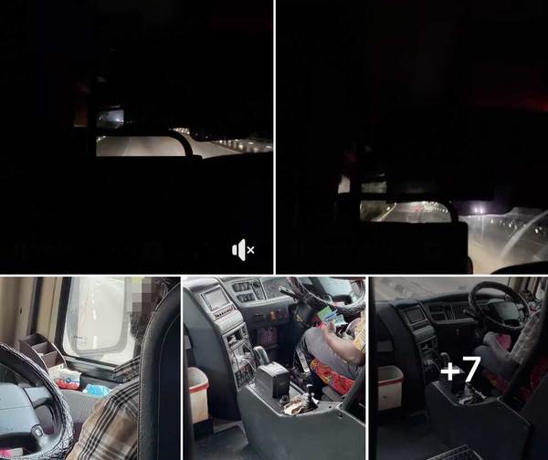 Shu Ling shared videos of her journey with the sleep-deprived bus driver.