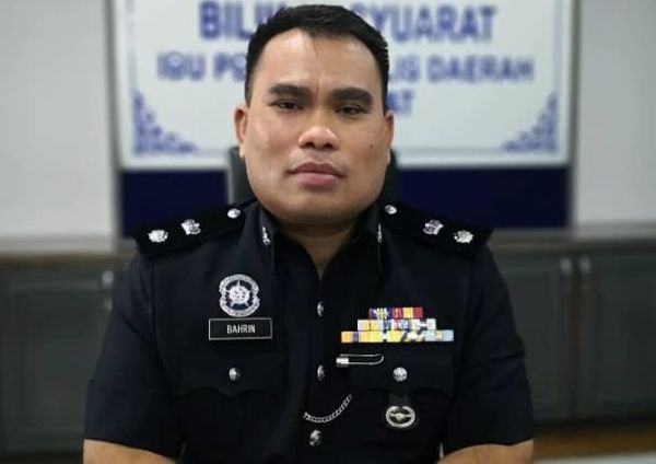 Kluang District police chief ACP Bahrin Mohd Noh.