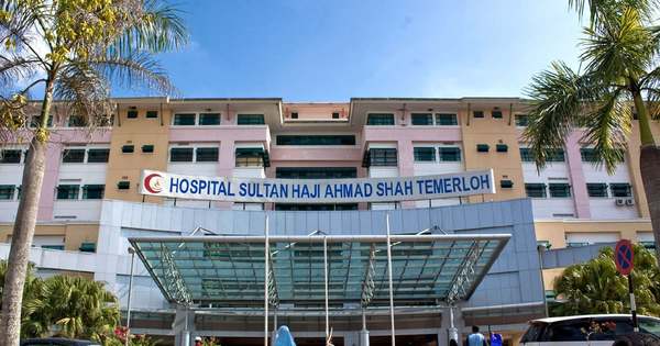 Sultan Haji Ahmad Hospital (HOSHAS) in Temerloh, Pahang.