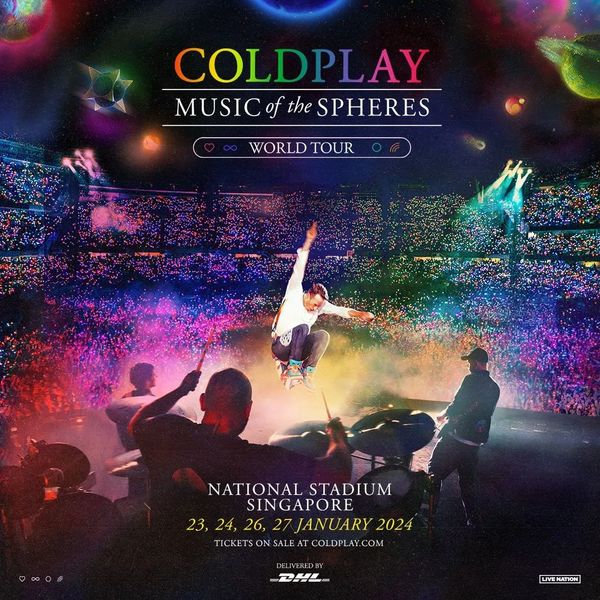 Coldplay Will Be Performing In SG For 4 Days