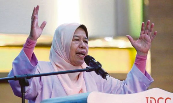 A file photo of Zuraida Kamaruddin.