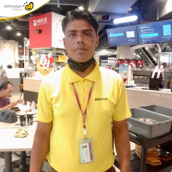 The AEON employee, Ram Akawal Mandal.