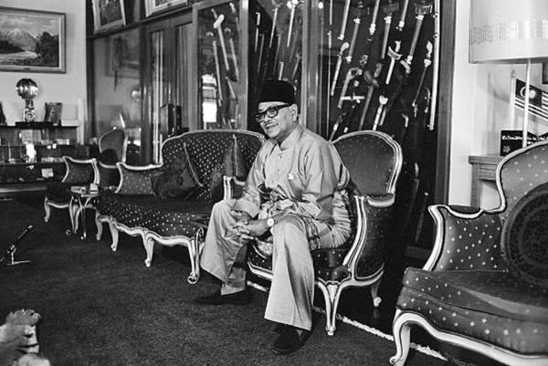 Malaysia's founding father, Tunku Abdul Rahman.