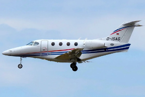 File photo of a Beechcraft Model 390 (Premier 1).