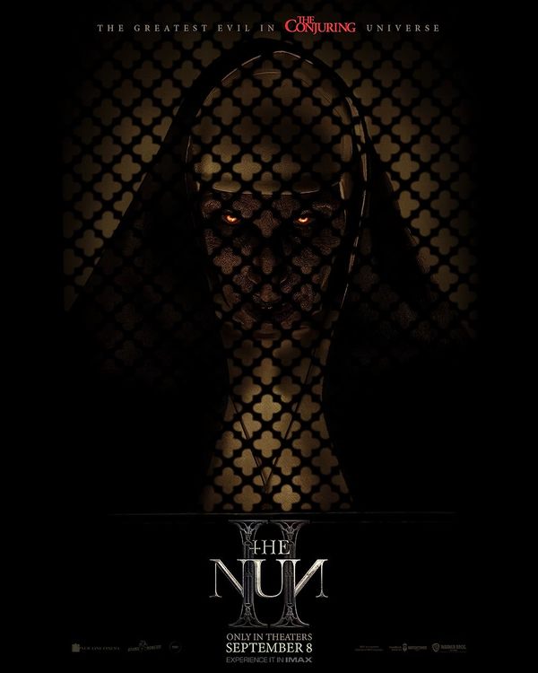 Official poster of 'The Nun II' (2023).