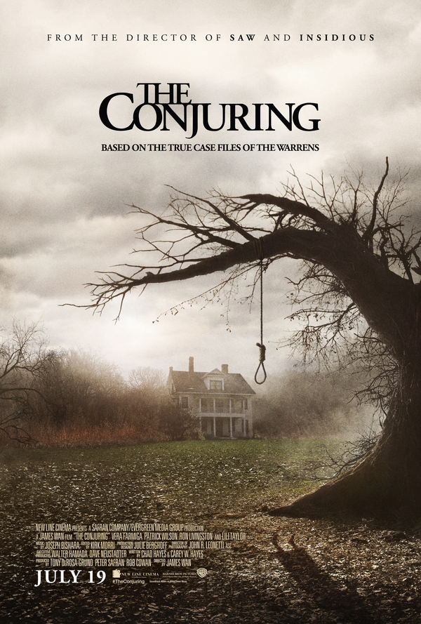 Official poster of 'The Conjuring' (2013).