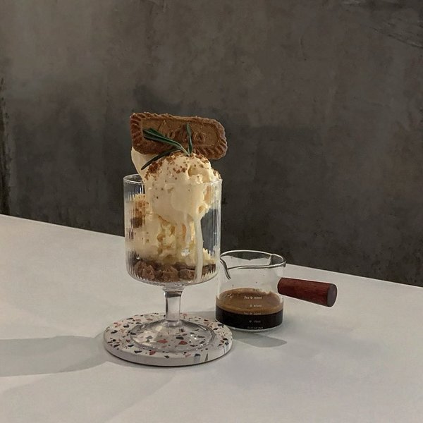 Biscoff affogato