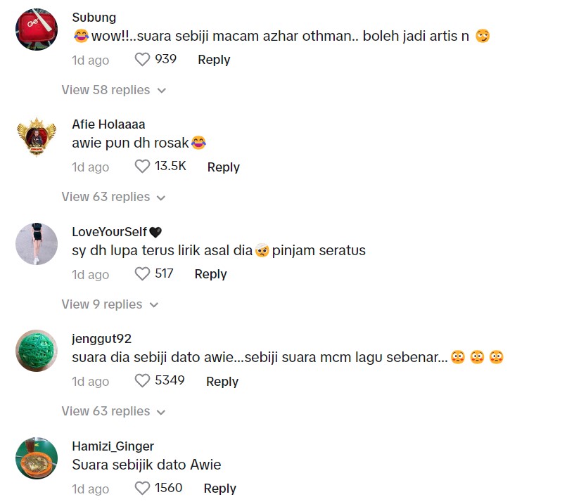 Tular Parodi Lagu Pinjam Seratus Nur Nilam Sari Penyanyi Asal Awie