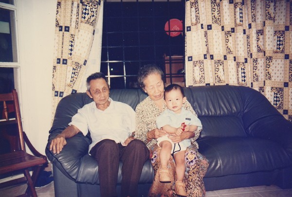 Sean and his paternal great-grandparents.