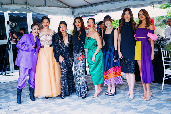 Some of the women who graced the catwalk during the L'Oréal Paris x KLFW show.