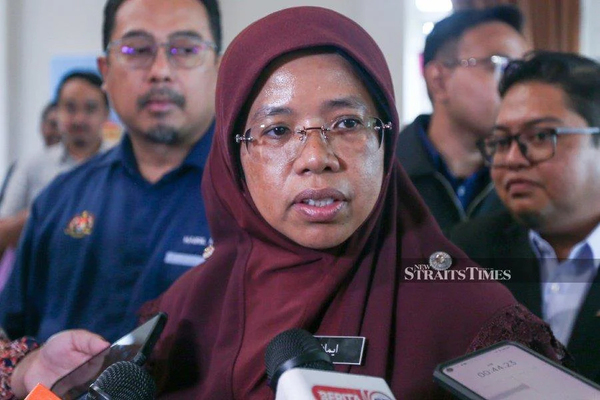 Women, Family, and Community Development Deputy Minister Aiman Athirah Sabu.