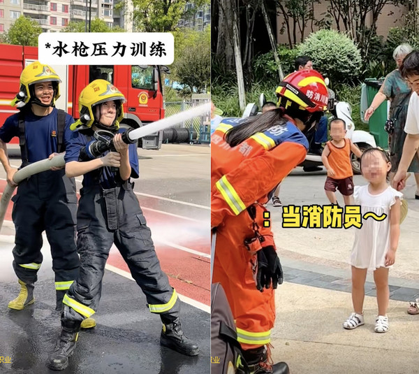 Chizao tries out a day as a firefighter, and inspires a young girl to become one in the future.