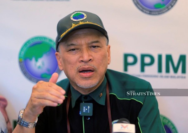 File photo of PPIM chief activist Datuk Nadzim Johan.