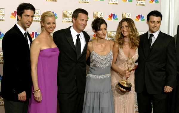 File photo of (from the left) David Schwimmer, Lisa Kudrow, Matthew Perry, Courteney Cox Arquette, Jennifer Aniston, and Matt LeBlanc.