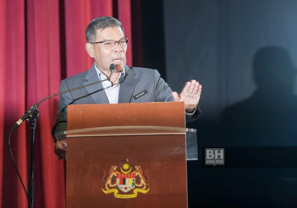 Home Affairs Minister Datuk Seri Saifuddin Nasution Ismail.