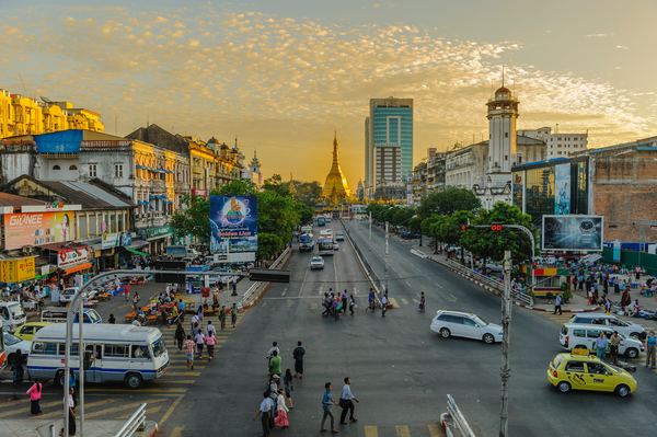 Yangon, Myanmar.