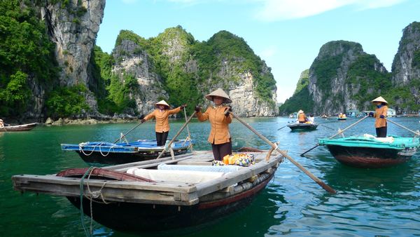 Halong Bay, Vietnam.