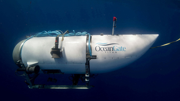 The Titan submersible, operated by OceanGate Expeditions, explored the wreckage of the sunken SS Titanic off the coast of Newfoundland.