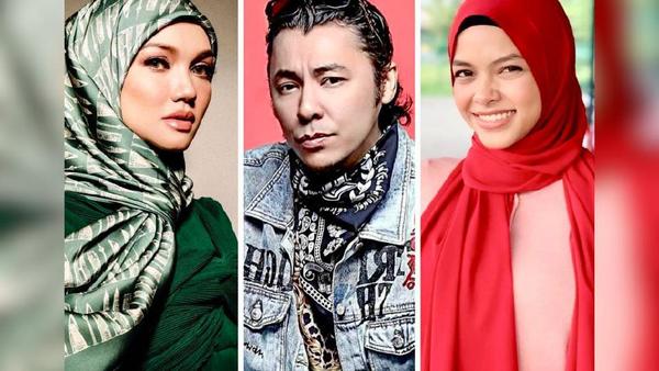 From left: Puteri Sarah, Syamsul Yusof, and Ira Kazar were named top Google searches.