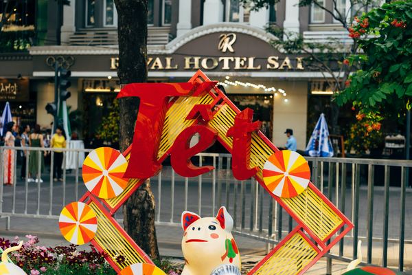 Tet – The Lunar New Year Festival in Hồ Chí Minh, Vietnam.