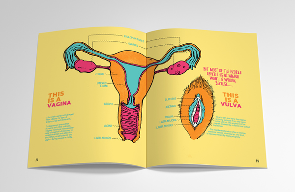 An excerpt from an informative sexual health book titled 'Popek Popek' by June Low, a sex educator based in Kuala Lumpur.