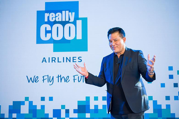 Patee Sarasin, the CEO of Really Cool Airlines.