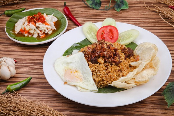 Nasi goreng kambing.