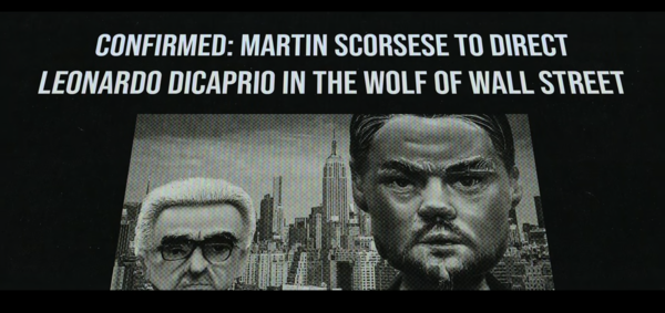 From left to right: An AI-generated image of Martin Scorsese and Leonardo DiCaprio.