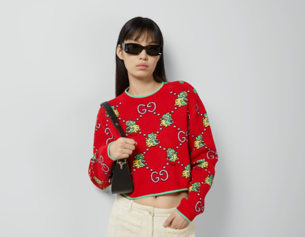 GG and Baby Dragon Wool Jacquard Jumper - USD2,000 (RM9,500)