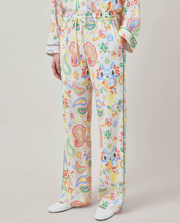 Mulberry x Mira Mikati Printed Relaxed Trousers - USD670 (RM3,200)