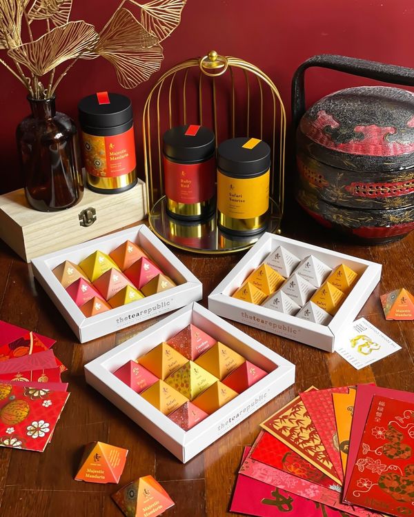 Tea Pyramid Gift Boxes