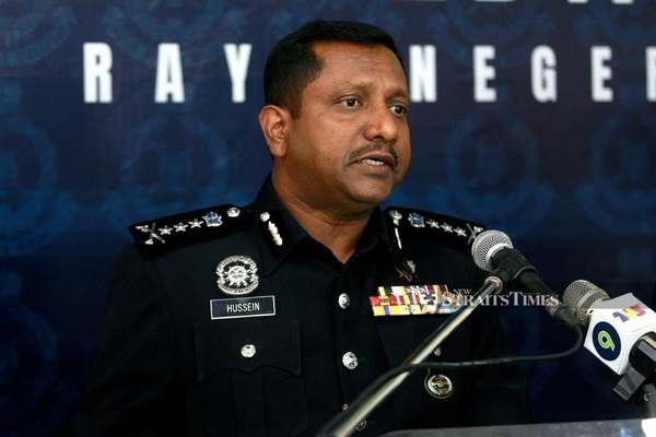 Selangor police chief Datuk Hussein Omar Khan.